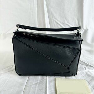 Loewe Small Puzzle Bag in Black